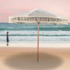 ΟΜΠΡΕΛΑ ΠΑΡΑΛΙΑΣ ΜΠΕΖ SL2067 ΑΛΟΥΜΙΝΙΟΥ Φ250