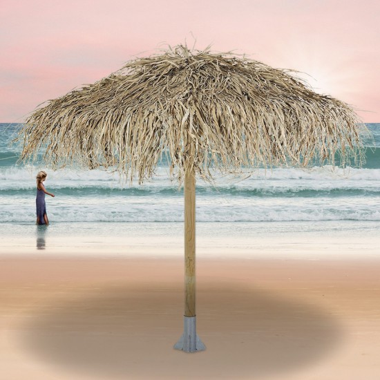 ΟΜΠΡΕΛΑ ΠΑΡΑΛΙΑΣ SL2061 ΨΑΘΙΝΗ ΣΤΑΘΕΡΗ Φ200