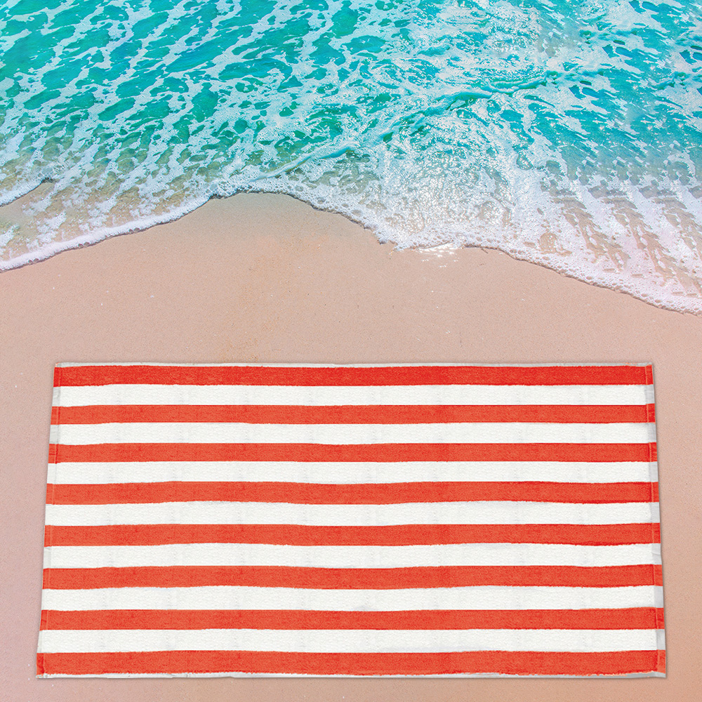 ΠΕΤΣΕΤΑ ΘΑΛΑΣΣΗΣ SEASHORE ΠΟΡΤΟΚΑΛΙ 75x150cm