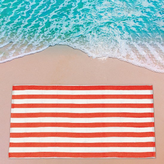 ΠΕΤΣΕΤΑ ΘΑΛΑΣΣΗΣ SEASHORE ΠΟΡΤΟΚΑΛΙ 75x150cm