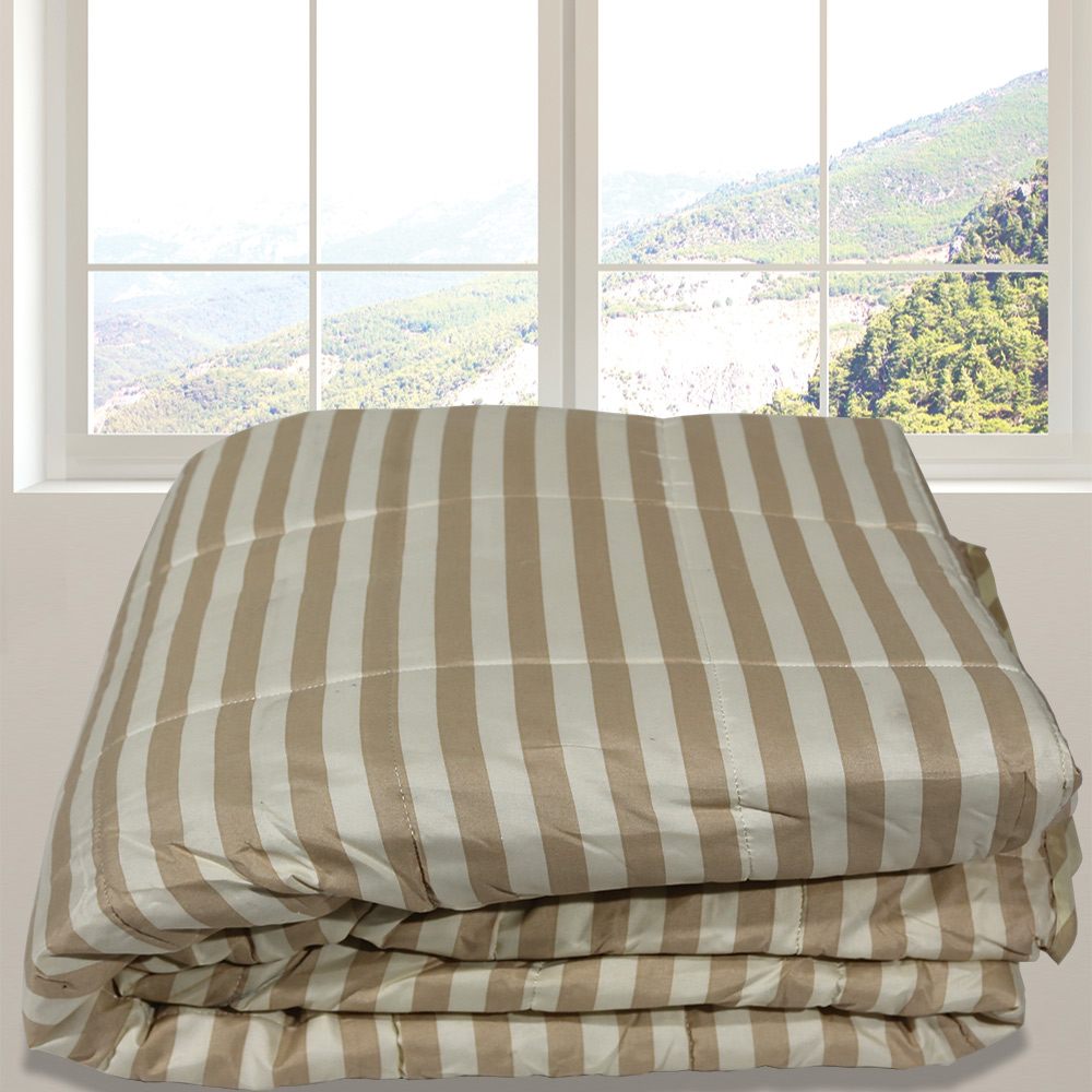 ΚΟΥΒΕΡΛΙ ΕΜΠΡΙΜΕ STRIPED ΑΜΜΟΣ 160X240