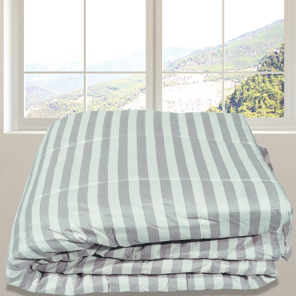 ΚΟΥΒΕΡΛΙ ΕΜΠΡΙΜΕ STRIPED ΓΚΡΙ 160X240 ΚΟΥΒΕΡΛΙ ΕΜΠΡΙΜΕ STRIPED ΓΚΡΙ 160X240