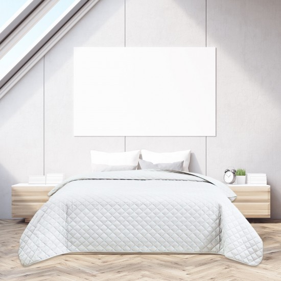 ΚΟΥΒΕΡΛΙ ΛΕΥΚΟ MICROFIBER 160X230