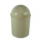 Plastic Waste Bin Beige 7LT SL1716 