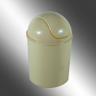 Plastic Waste Bin Beige 7LT SL1716 