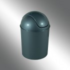 Plastic Waste Bin Grey 7LT SL2231