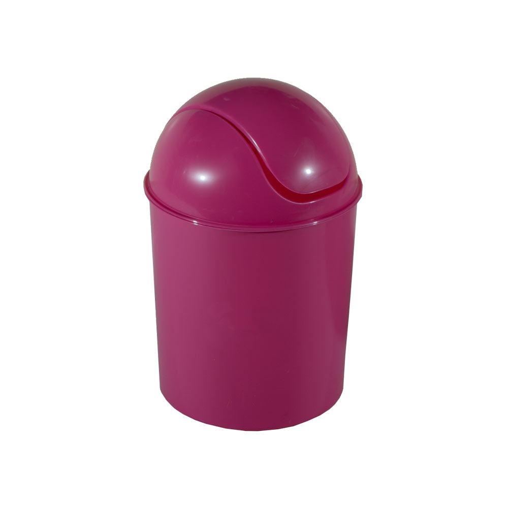 Plastic Waste Bin Mangenta 17LT SL2231
