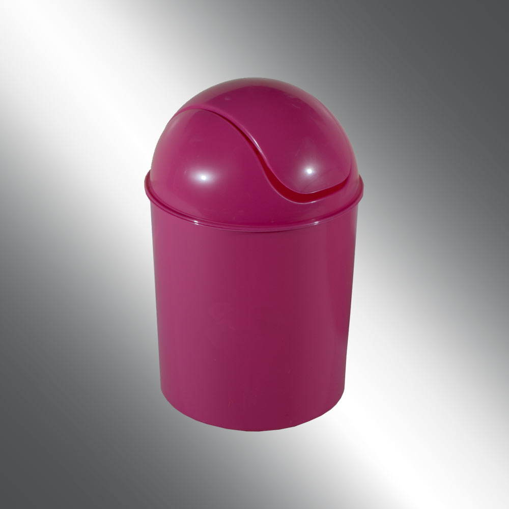 Plastic Waste Bin Mangenta 17LT SL2231