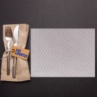 PLACEMAT ZELVA ΓΚΡΕΥ 33X45-8949GREY