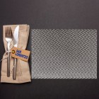 PLACEMAT ZELVA BLACK 33X45-8949BLACK
