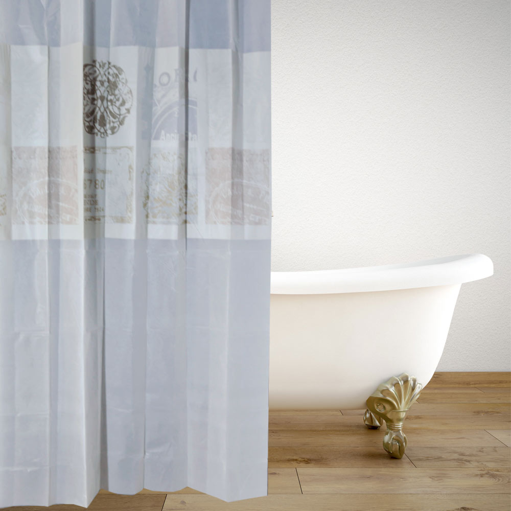 ΚΟΥΡΤΙΝΑ ΜΠΑΝΙΟΥ ΠΛΑΣΤΙΚΗ PEVA LORRI 180(Μ)X180(Υ)