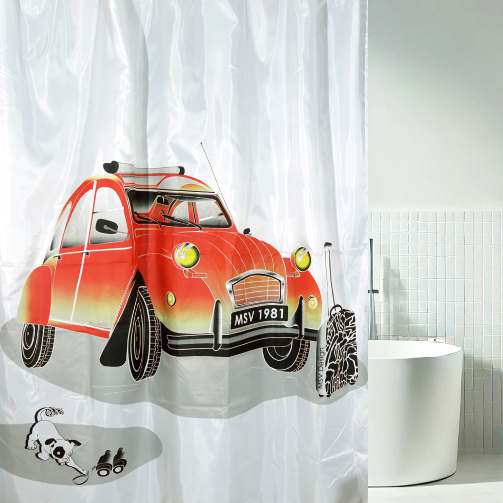 Shower Curtain Redcar 180(L)x200(H)