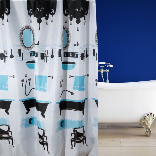 Shower Curtain Bathitems 180(L)x200(H)