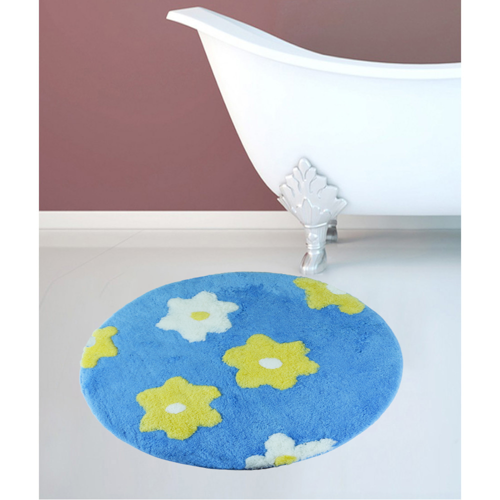 ΠΑΤΑΚΙ ΜΠΑΝΙΟΥ 407 ΣΤΡΟΓΓΥΛΟ ΓΑΛΑΖΙΟ 90cm διάμετρος.