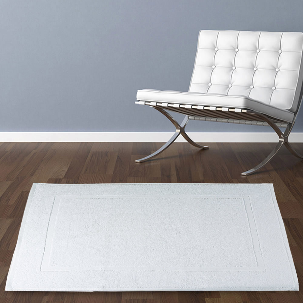 Floor Mat Emma 50x75cm White