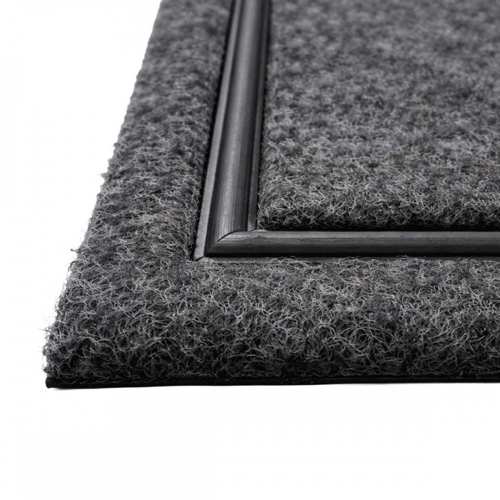 Coir Doormat Home Script Grey 45X75-9389GREY