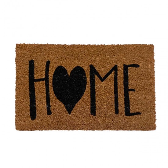 Coir Doormat Home Love 40x60