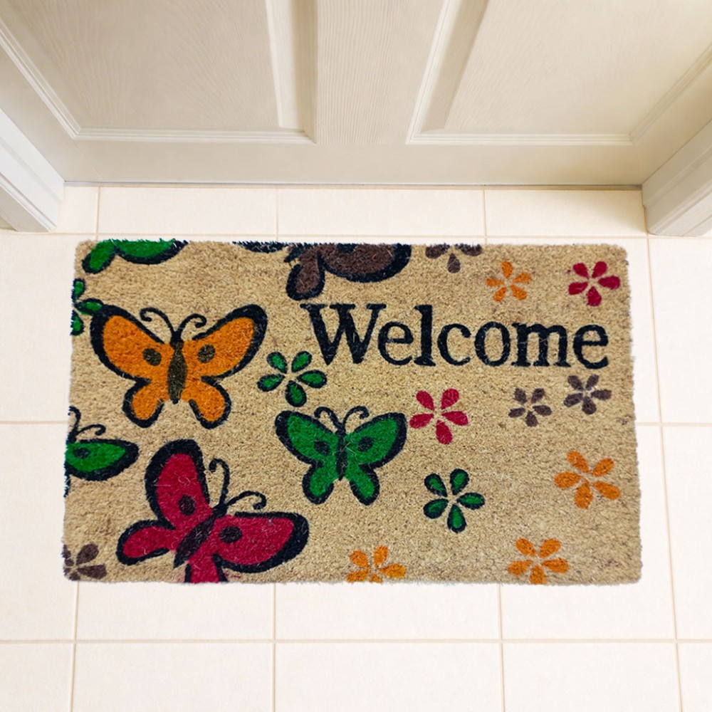 COIR DOORMAT Bloomfly 40X60-9350