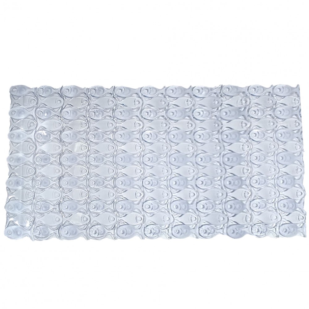 Non-slip Bathtub Mat Seafish Clear 35x70cm
