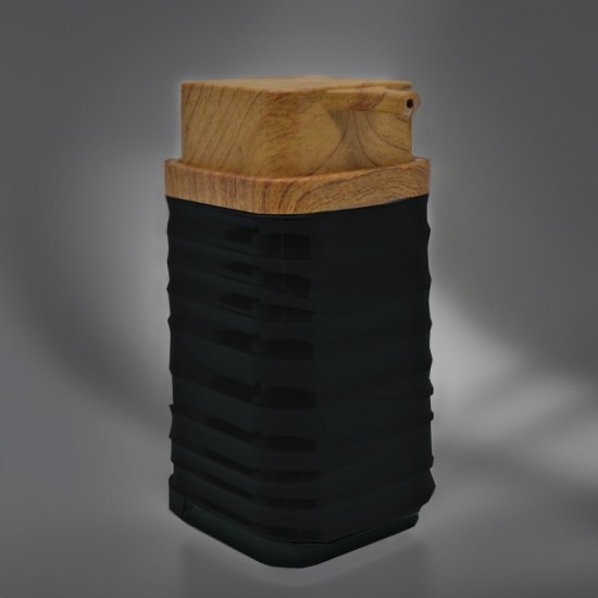 DISPENSER ΜΠΑΜΠΟΥ ΠΛΑΣΤΙΚΟ ME ΡΙΓΕΣ ΜΑΥΡΟ SL992