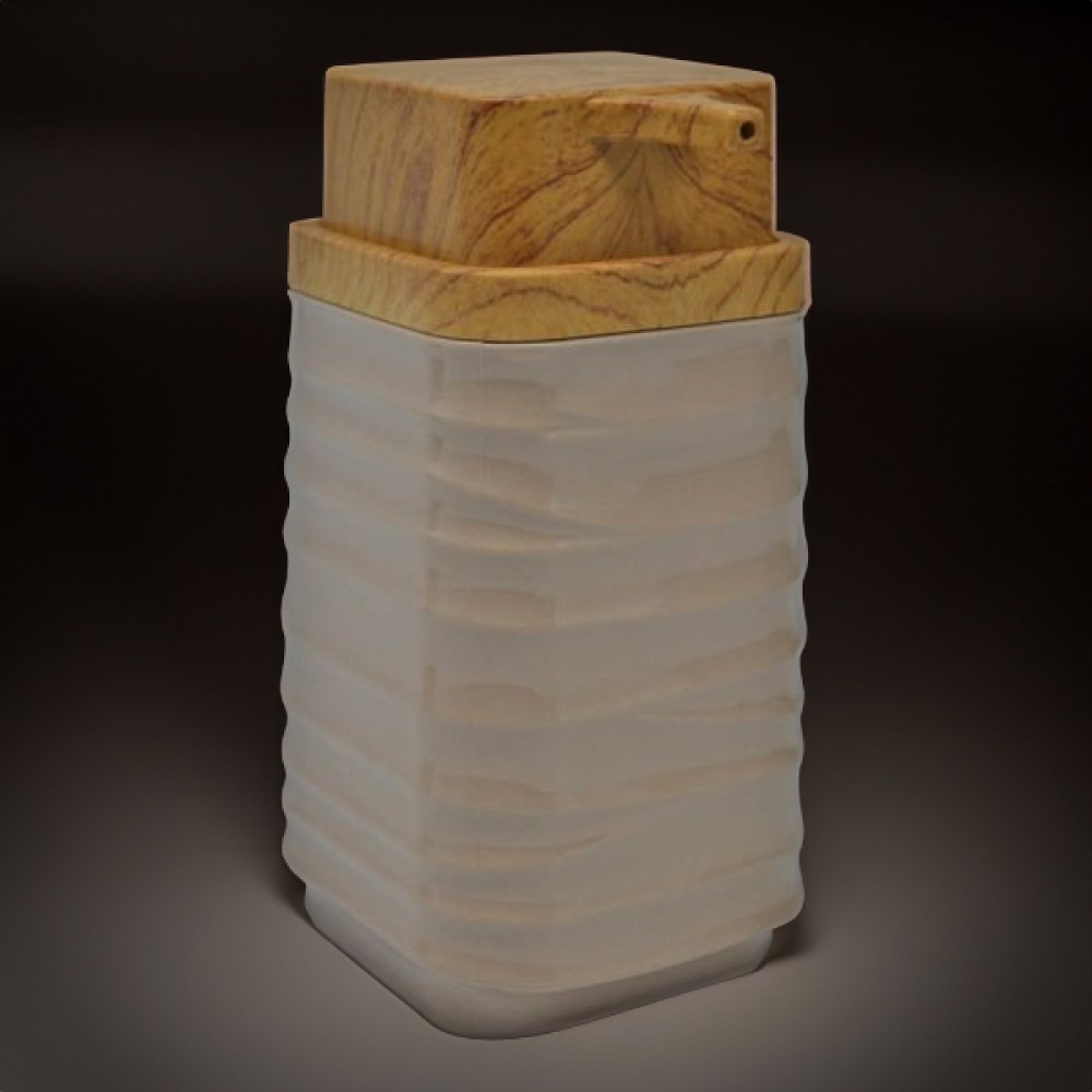 DISPENSER ΜΠΑΜΠΟΥ ΠΛΑΣΤΙΚΟ ME ΡΙΓΕΣ ΜΠΕΖ SL992