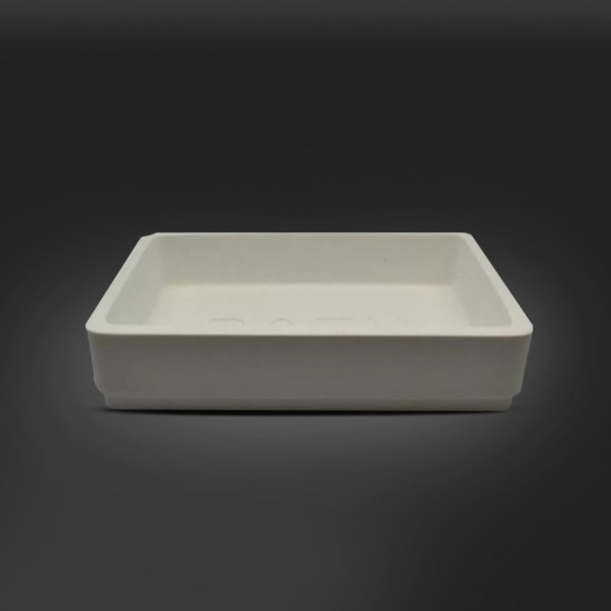 Soap Dish SL1006 Polyester Grey 13x9x2,5cm