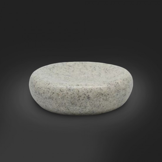 Soap Dish SL415 Polyester Grey 10,5x10,5x3cm