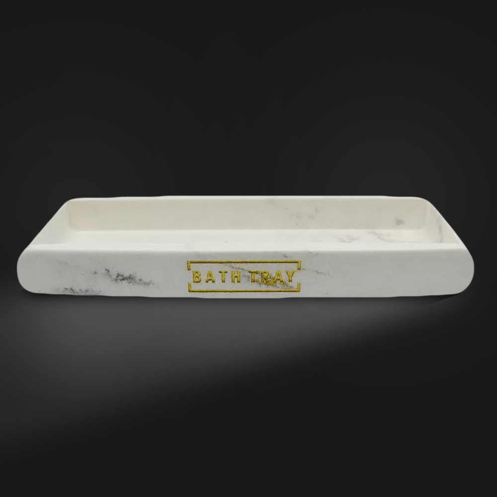 Soap Holder SL205 Marble, White