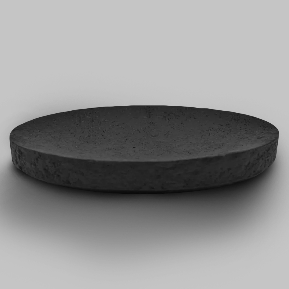 Soap Holder SL202, made of Stone, Black