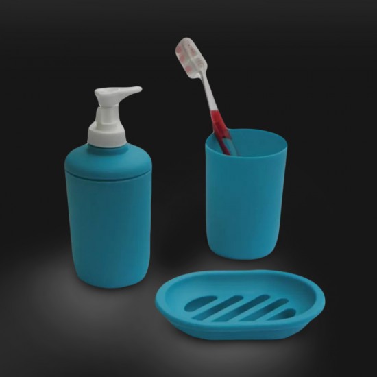 ΣΕΤ ΑΞΕΣΟΥΑΡ 3ΤΕΜ SOLID ΤΙΡΚΟΥΑΖ