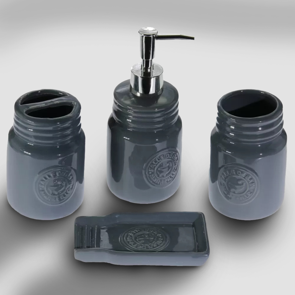 ΣΕΤ ΜΠΑΝΙΟΥ 4ΤΕΜ STAMP