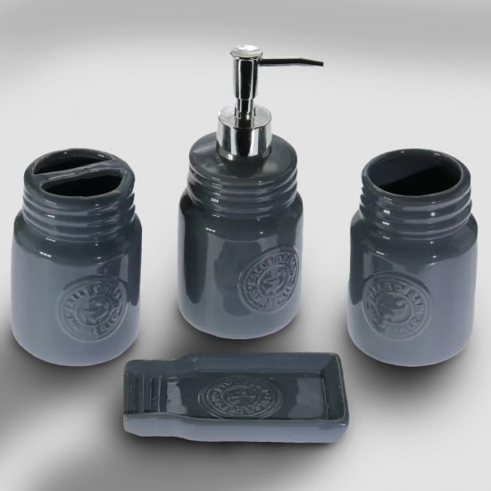 ΣΕΤ ΜΠΑΝΙΟΥ 4ΤΕΜ STAMP