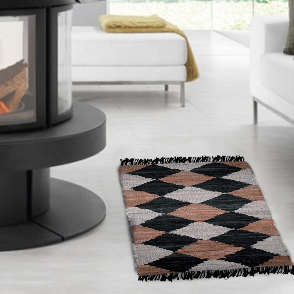 ΔΕΡΜAΤΙΝΟ ΧΑΛAΚΙ  LEAΤΗΕR CUΤ SΗUΤΤLΕ ΕΜΠΡΙΜΕ-3 60X90