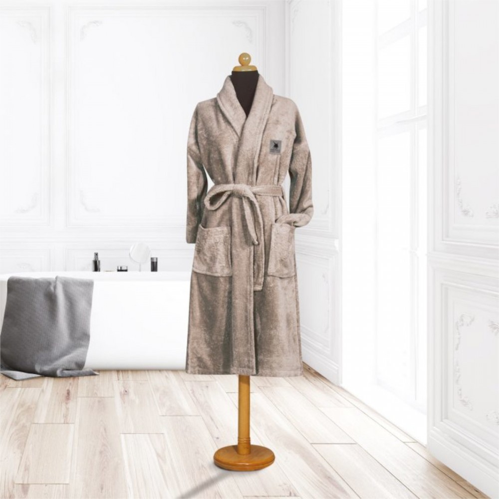 Bathrobe Polo GP701 Beige X-Large