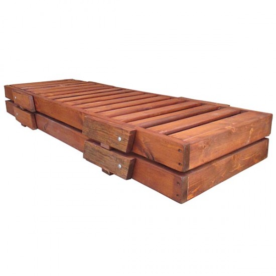 ΞΑΠΛΩΣΤΡΑ ΞΥΛΙΝΗ PINEWOODEN 61(Π)Χ194(Μ)Χ30(Υ)