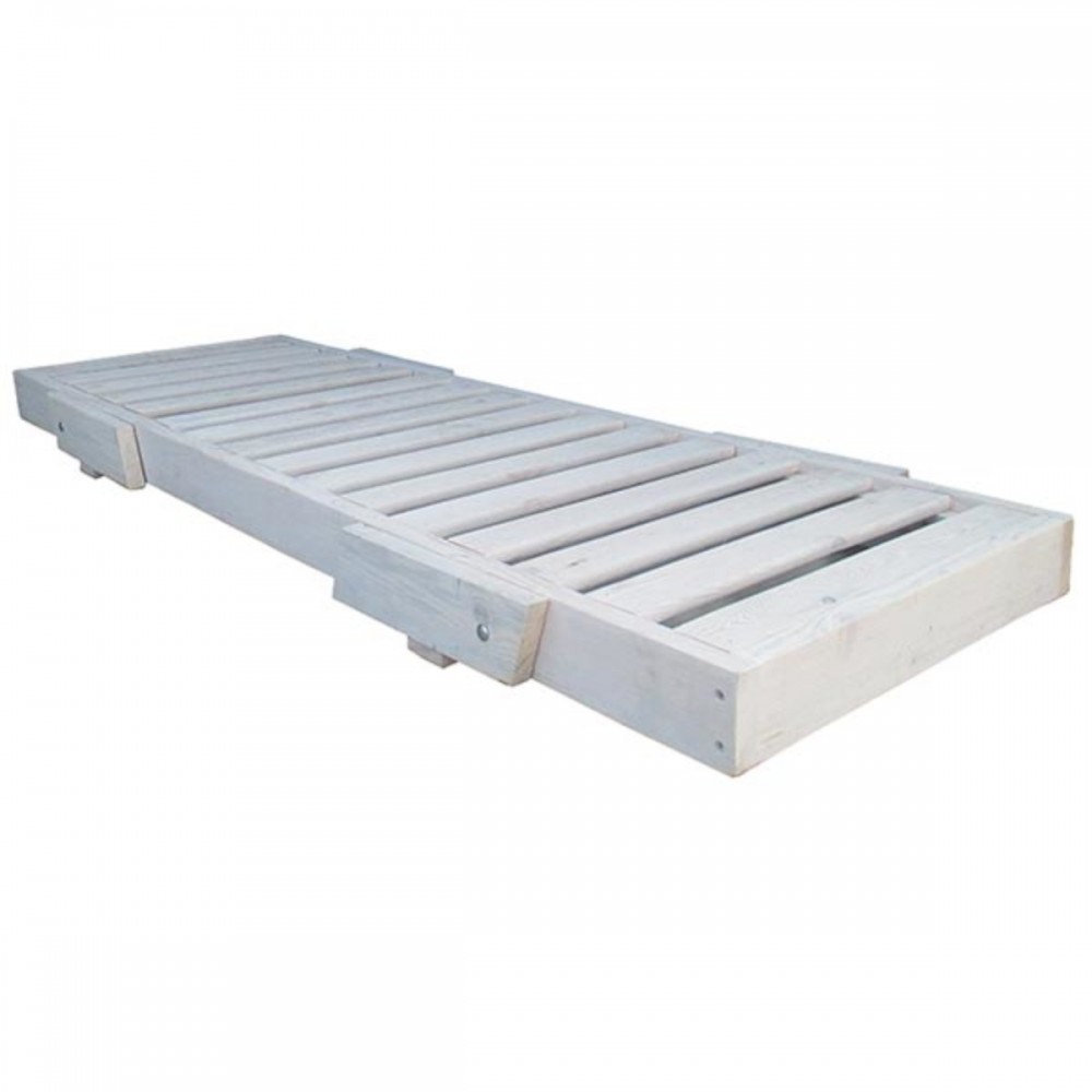 ΞΑΠΛΩΣΤΡΑ ΞΥΛΙΝΗ PINEWHITE ΛΕΥΚΟ 65(Π)Χ200(Μ)Χ35(Υ)