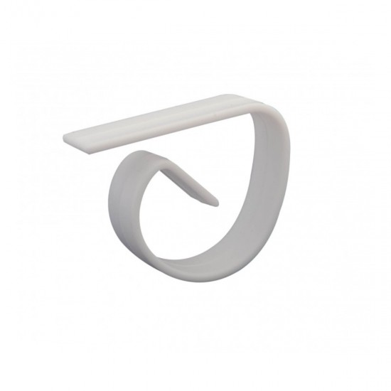 Plastic Clips for Table Cloths SL127 - Set of 4, White