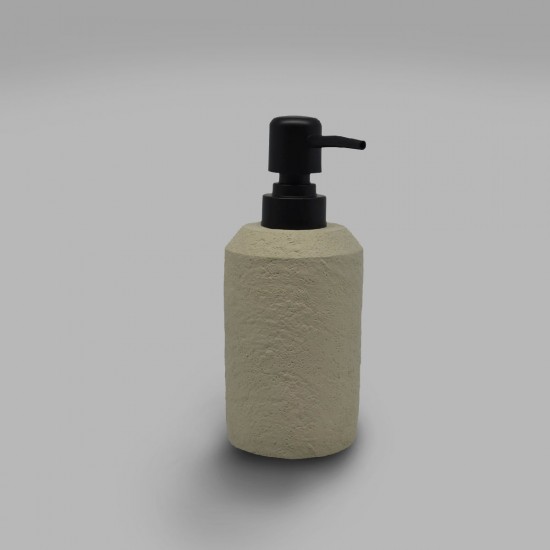 Dispenser SL203, made of Stone, Grey/Beige