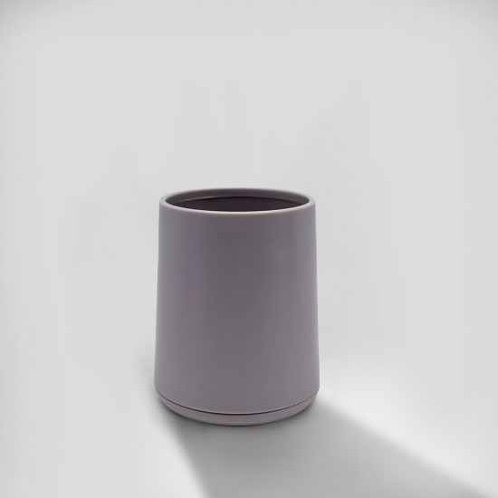 Toothbrush Holder SL121, Plastic, Silver/Grey