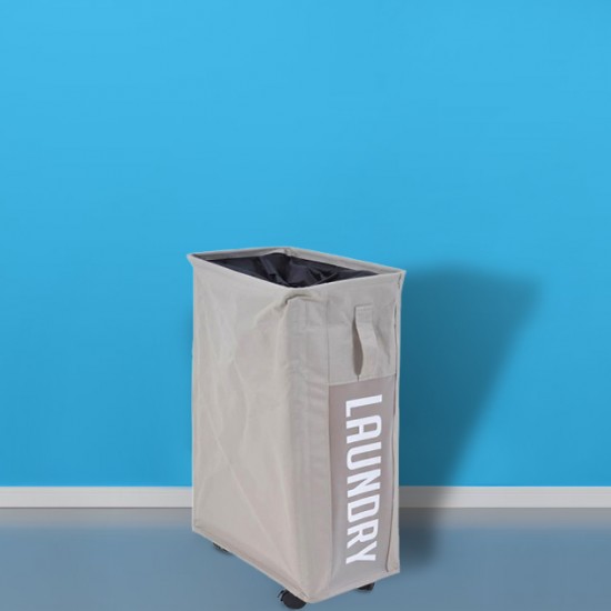 ΚΑΛΑΘΙ ΑΠΛΥΤΩΝ SPLIT ΜΠΕΖ ΜΕ ΡΟΔΕΣ 60X19X40