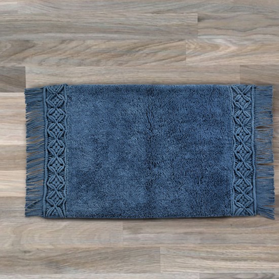 ΠΑΤΑKΙ ΜΠΑΝΙΟΥ JUSTIN ΜΠΛΕ 65X130