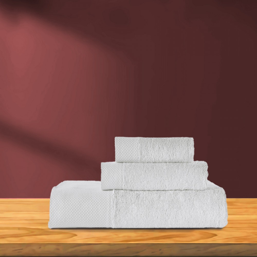 ΠΕΤΣΕΤΑ ΜΠΑΝΙΟΥ 70X140 ALBERTA ΛΕΥΚΟ