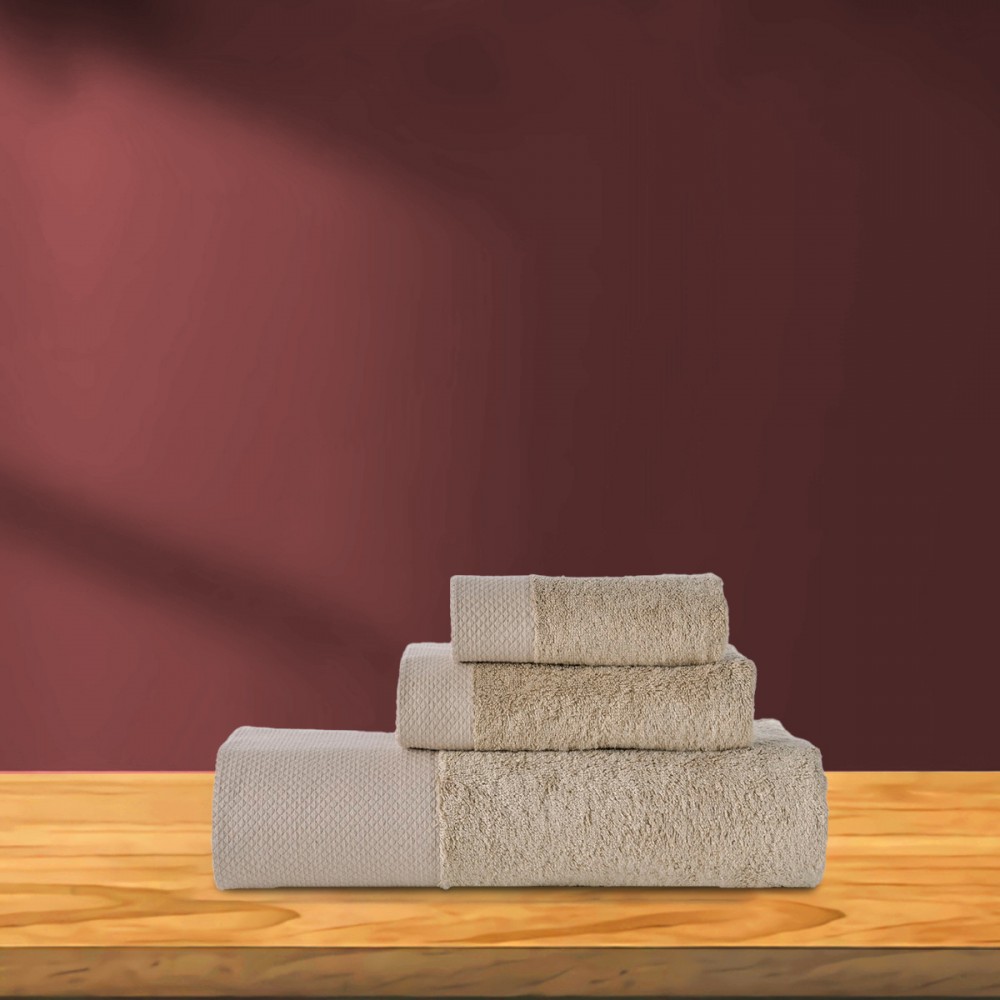 ΠΕΤΣΕΤΑ ΜΠΑΝΙΟΥ 70X140 ALBERTA ΜΠΕΖ