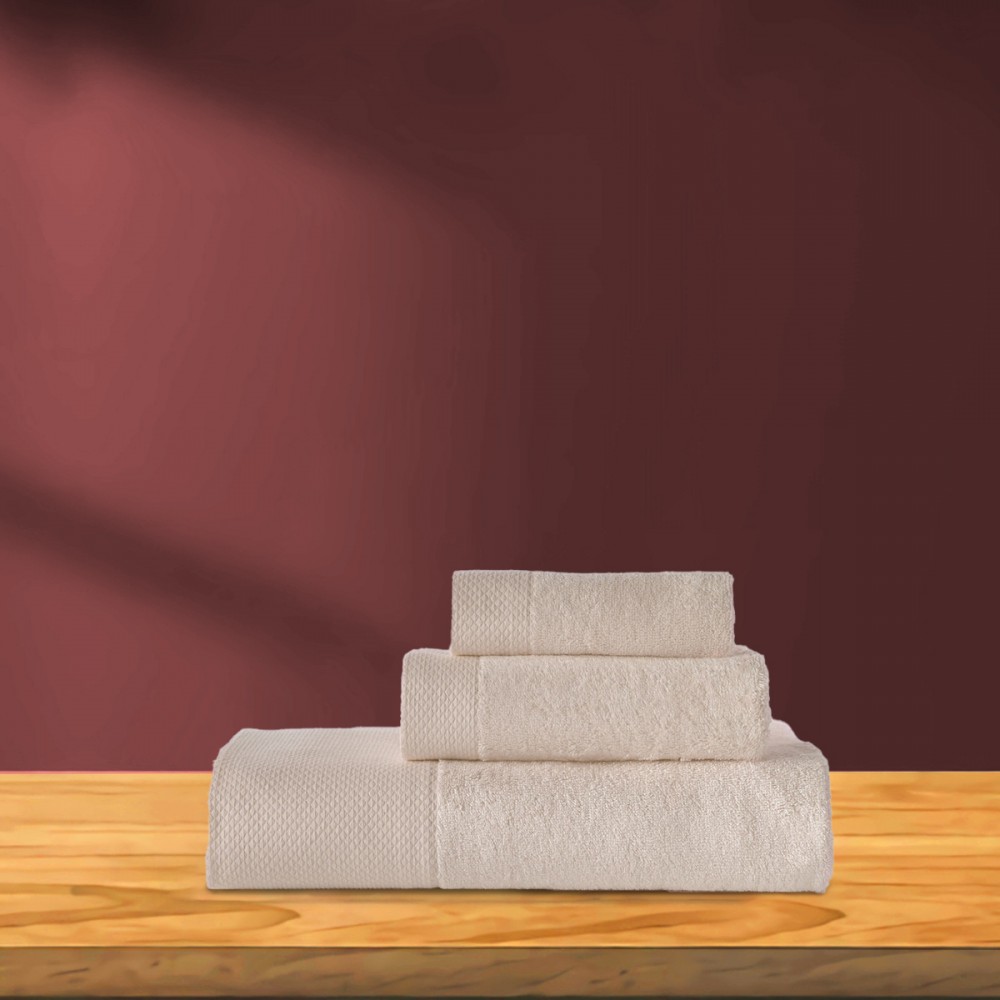 ΠΕΤΣΕΤΑ ΜΠΑΝΙΟΥ ALBERTA 70X140 ΡΟΖ