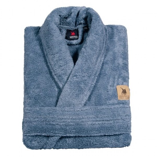 Bathrobe Greenwich Polo Club, Medium Ciel