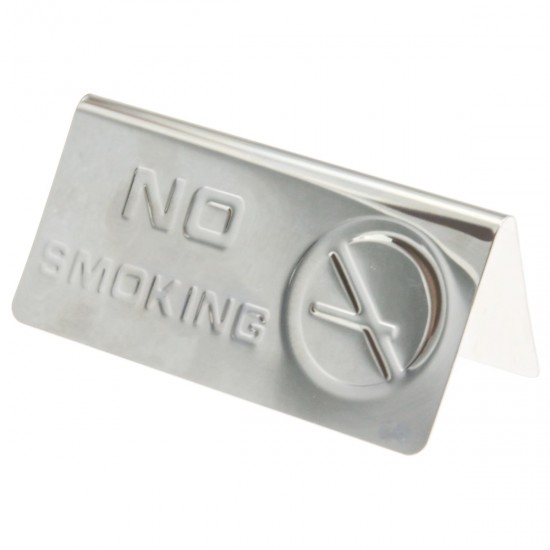 ΕΠΙΤΡΑΠΕΖΙΟ ΤΑΜΠΕΛΑΚΙ 12cm NO SMOKING