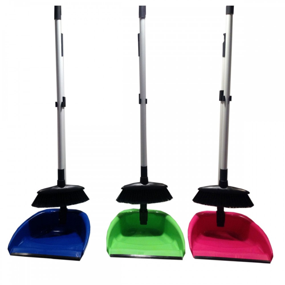 Dustpan and Broom with Handle SL218