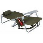 ΚΑΡΕΚΛΑ ΠΑΡΑΛΙΑΣ ΜΕΤΑΛΛΙΚΗ SL115 ΠΡΑΣΙΝΗ 63(Π)Χ48(Μ)Χ79(Υ)