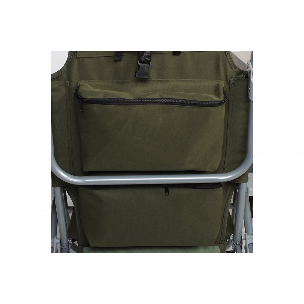 ΚΑΡΕΚΛΑ ΠΑΡΑΛΙΑΣ ΜΕΤΑΛΛΙΚΗ SL115 ΠΡΑΣΙΝΗ 63(Π)Χ48(Μ)Χ79(Υ)