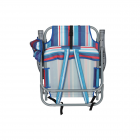 ΚΑΡΕΚΛΑ ΠΑΡΑΛΙΑΣ ΜΕΤΑΛΛΙΚΗ SL114 ΜΠΛΕ 63(Π)Χ48(Μ)Χ79(Υ)